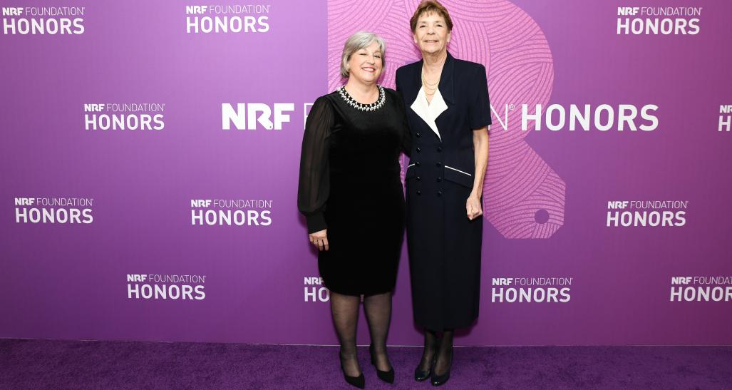RISE Up Partner of the Year honorees at NRF Foundation Honors step and repeat