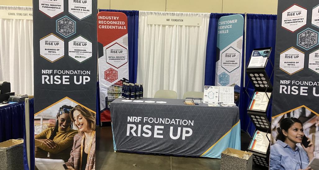 NRF Foundation RISE Up booth