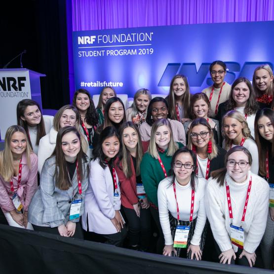 Student attendees at the NRF Foundation's 2019 Student Program