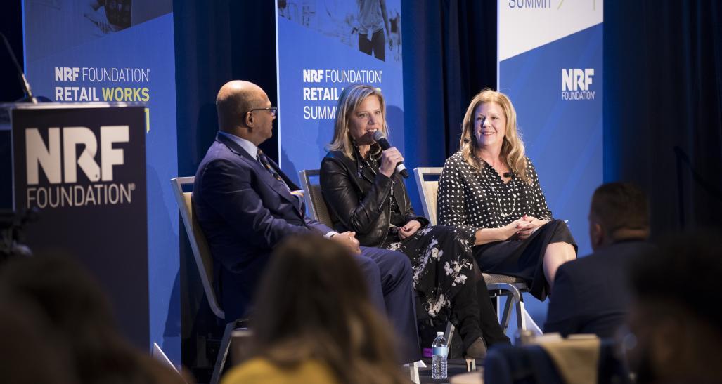 Speakers at the NRF Foundation's Retail Works Summit