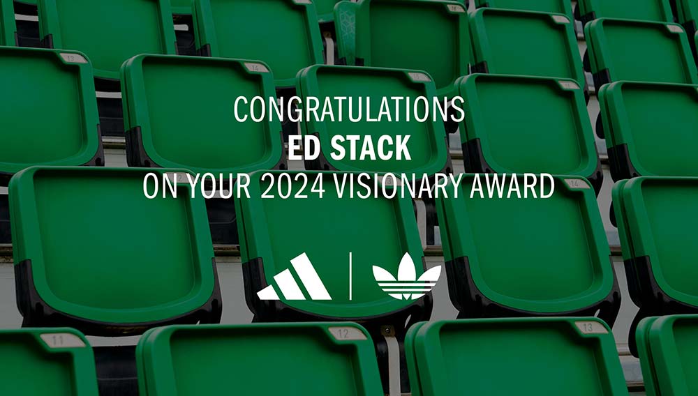 Congratulations Ed Stack on your 2024 Visionary Award. Adidas.