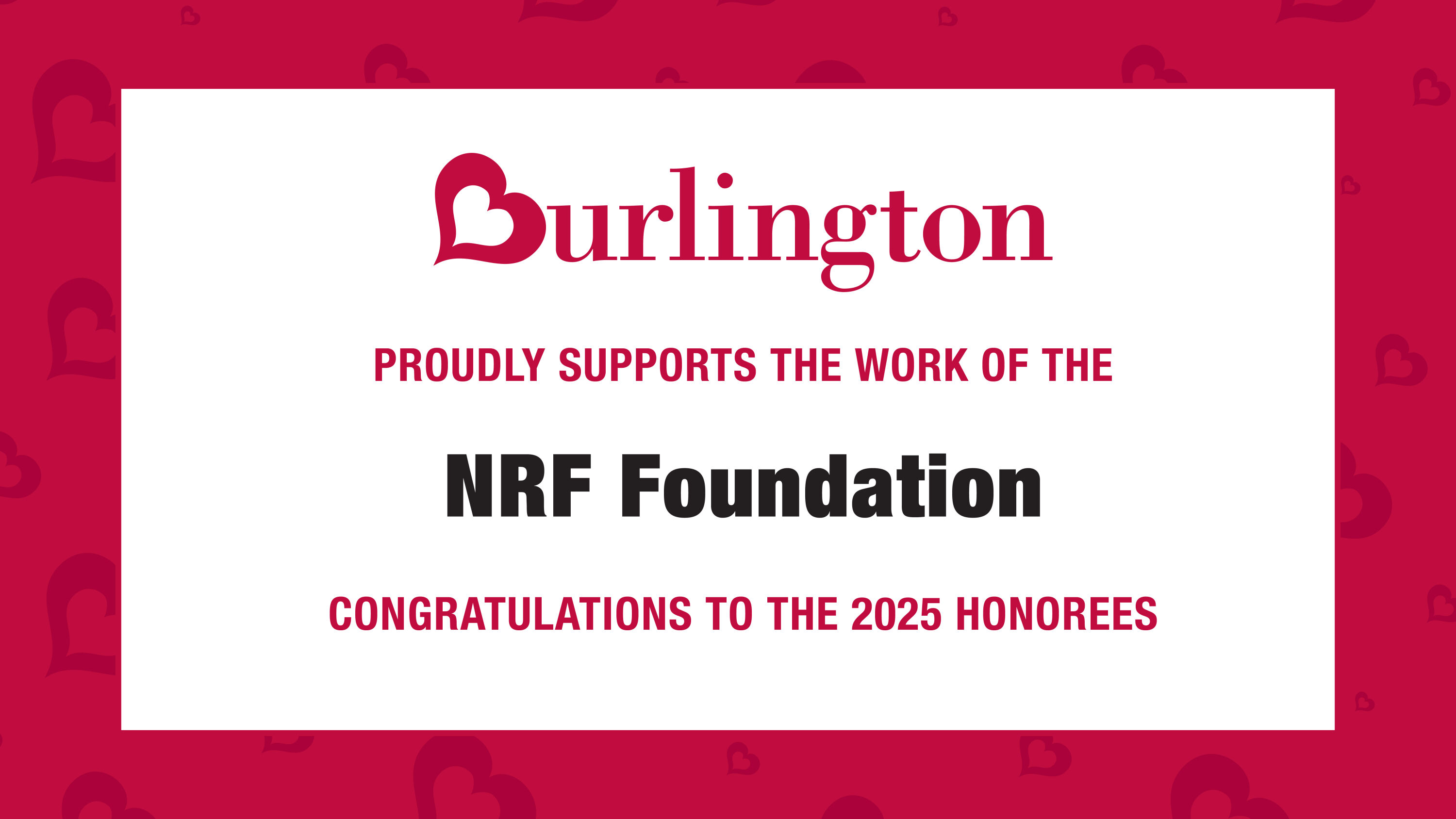 Burlington proudly supports the work of the NRF Foundation and congratulates Mecca Mitchell on being named to the 2025 List of People Shaping Retail's Future.