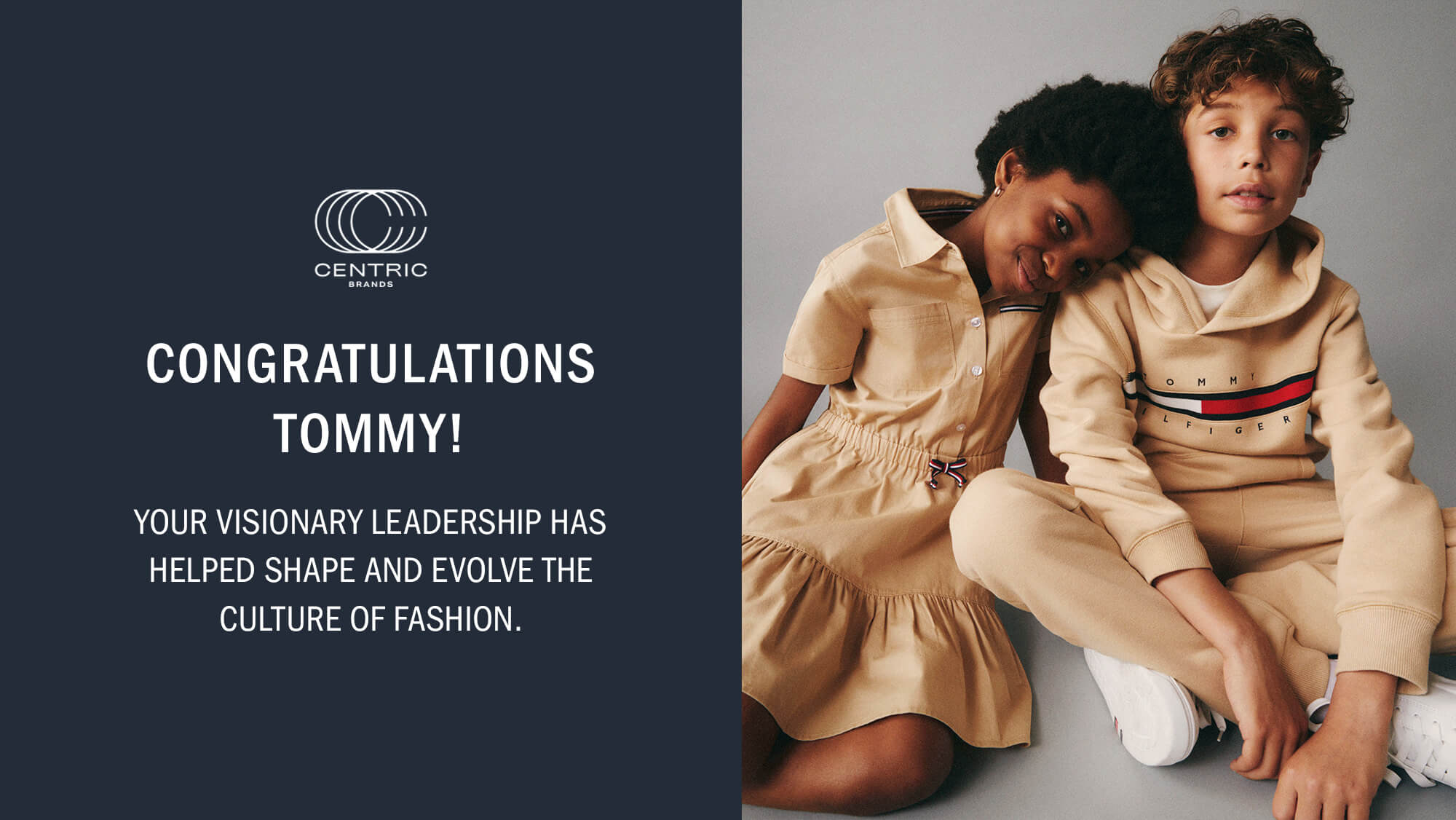 Congratulations Tommy! Your visionary leadership has helped shape and evolve the culture of fashion.