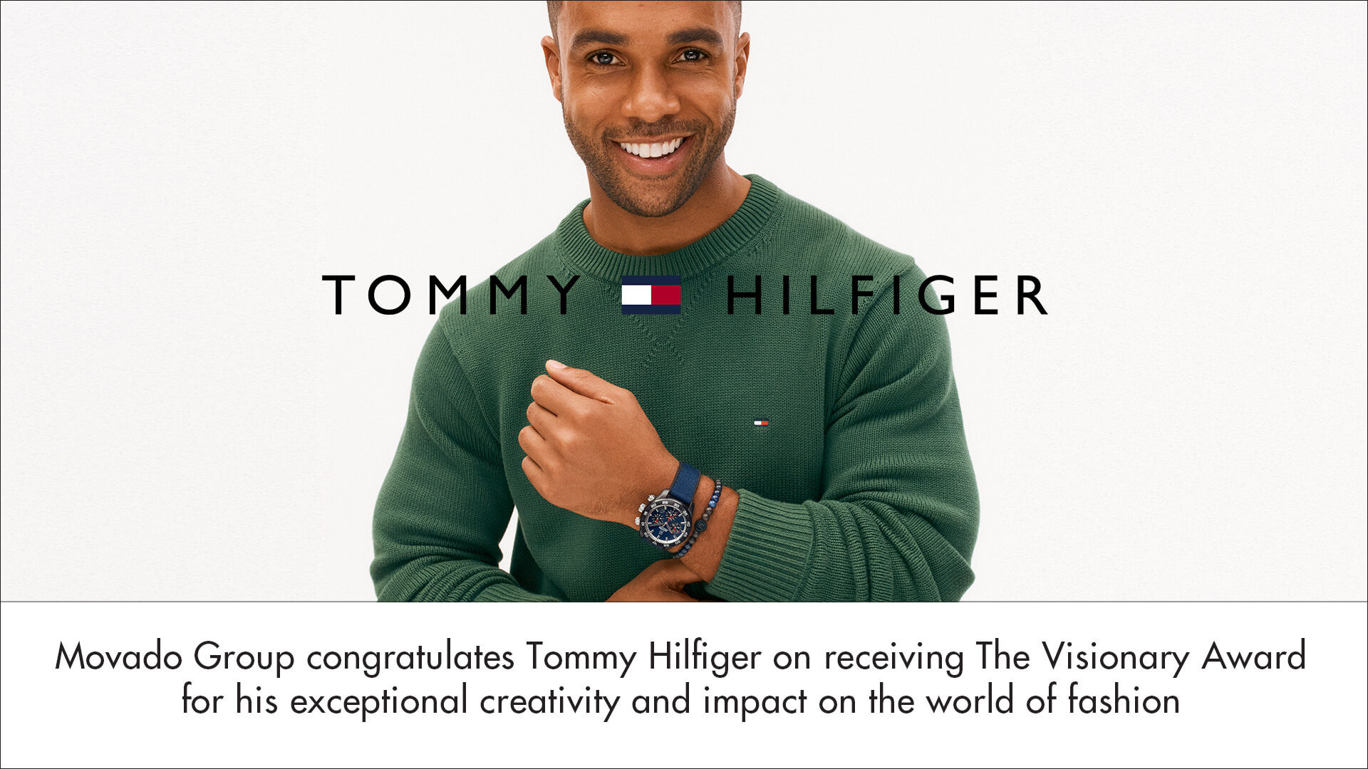 Movado Group congratulates Tommy Hilfiger.