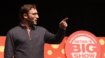 Simon Sinek speaks at Retail's BIG Show Student Program 2017