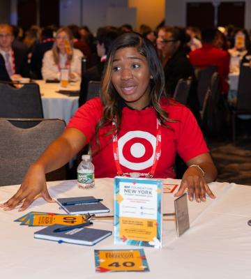 A representative from Target shares her retail career experiences and wisdom.